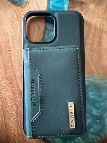 Customer photo review of iPhone Card Wallet Magnetic Removable™️ abnehmbarer & magnetischer Kunstleder Geldbeutel, Premium Schutzhülle
