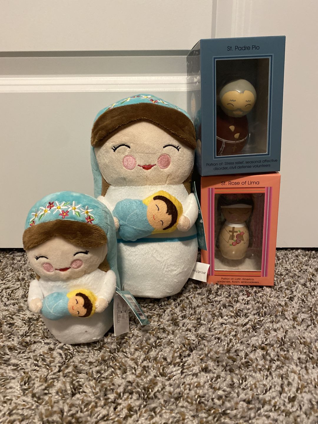 Customer photo review of Saint Rose of Lima Shining Light Doll