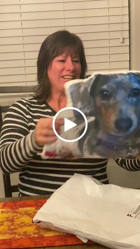 Customer video review of Create A Custom Dog Pillow