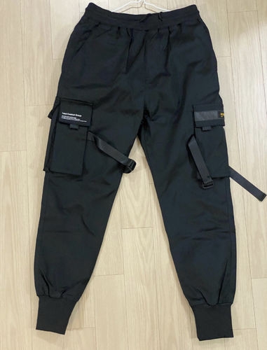 Customer photo review of Pants Multi-pocket Techwear