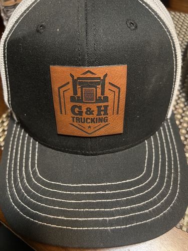 Customer photo review of [6 Pack] 112 Style Leather Patch Trucker Hats - Square Patch