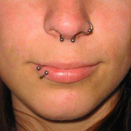 Customer photo review of Piercing Aftercare Swabs