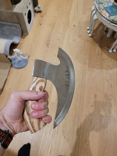 Customer photo review of The Original Pizza Axe