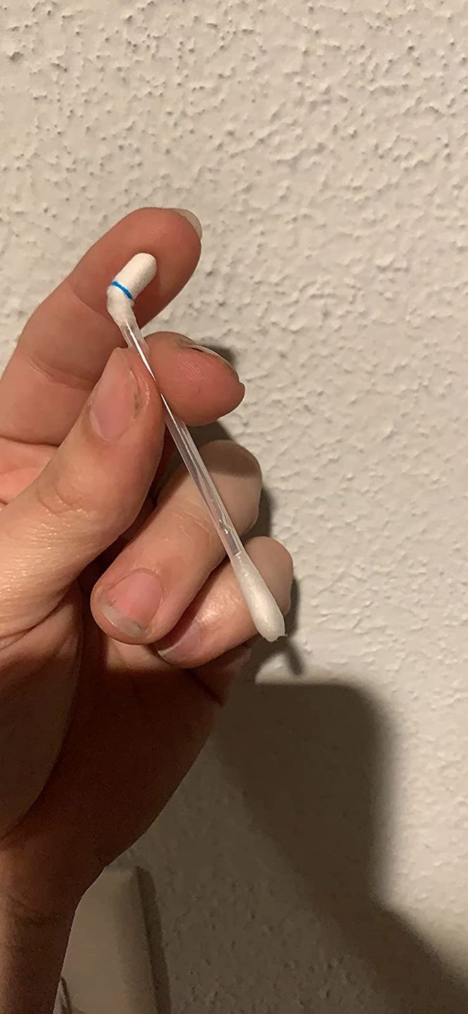 Customer photo review of Piercing Aftercare Swabs