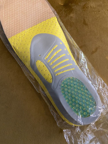 Customer photo review of Antifungal Odor Reducing Pro Shoe Insole