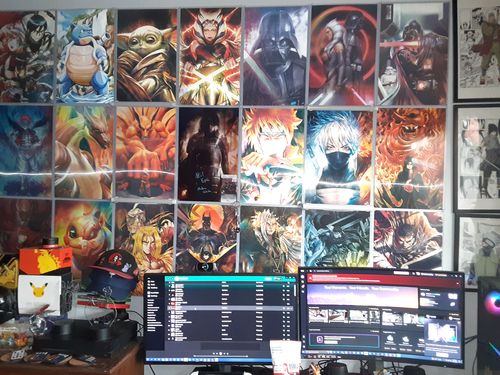 Customer photo review of 3D Triple Transition [Protecting the Smallest Bounty] Lenticular Print