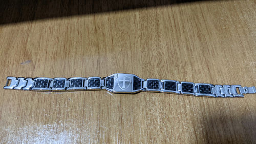 Customer photo review of HealthPlus™ Pain Relief Cross Bracelet