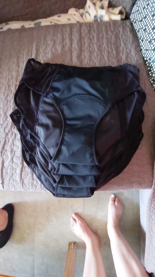 Customer photo review of Culottes taille haute d'incontinence (Lot de 3)