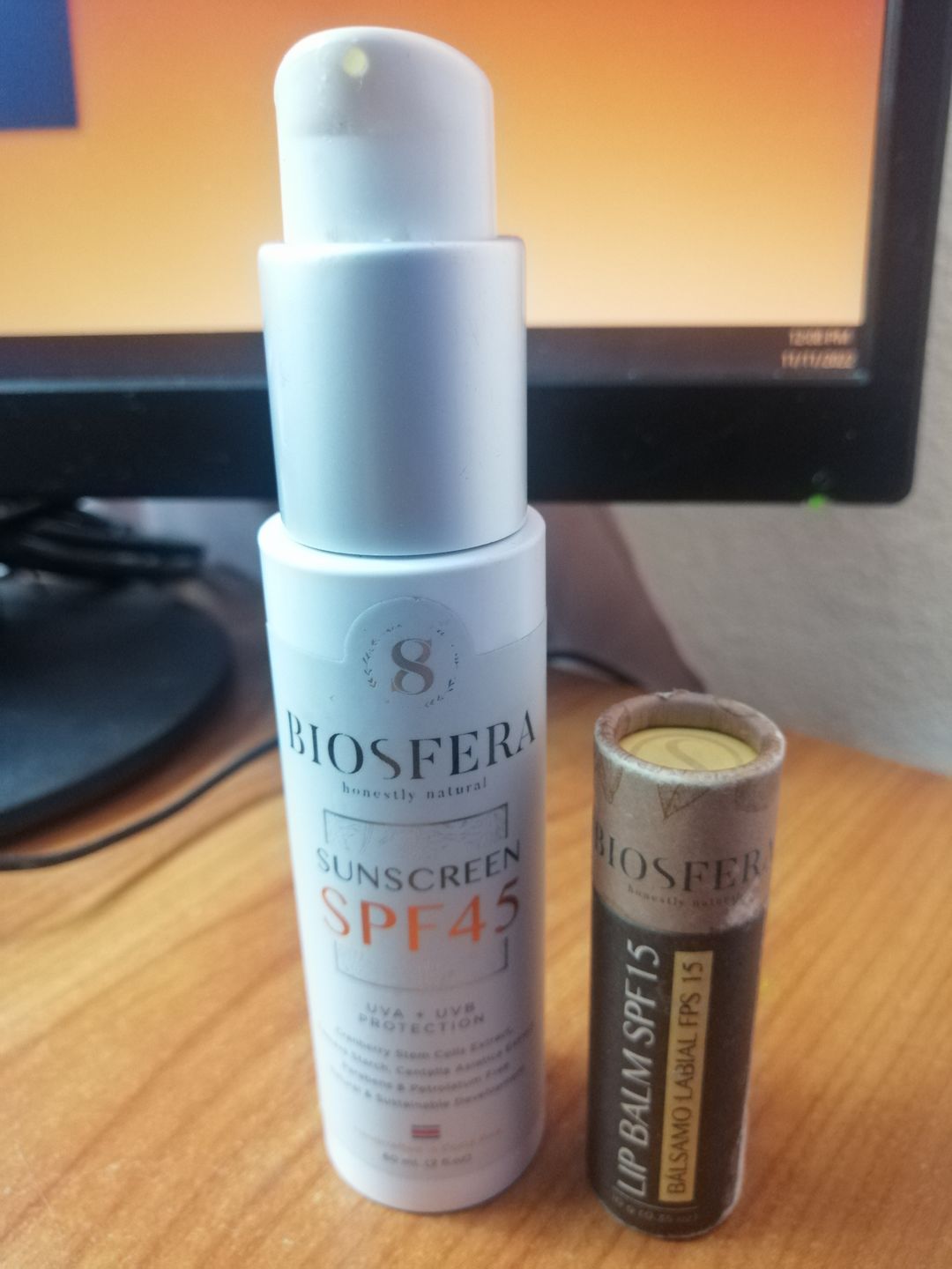 Customer photo review of Sunscreen Cream SPF45