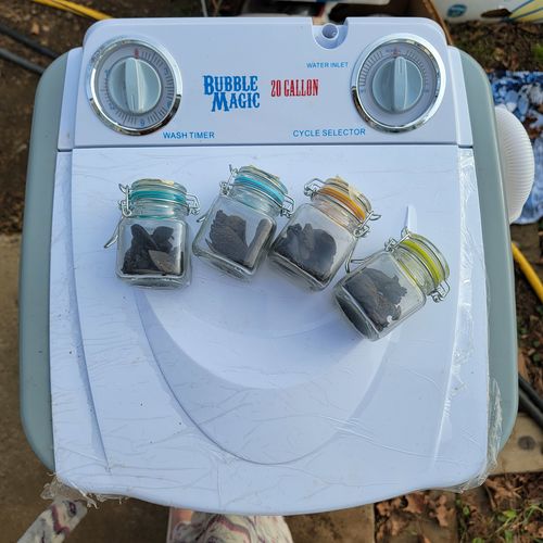 Customer photo review of Bubble Magic 20 Gallon Ice Water Extraction Machine