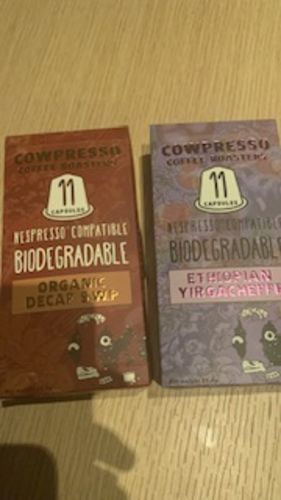 Customer photo review of Ethiopian Yirguji Blend (11 Cowpresso Nespresso Capsules)