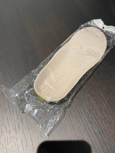 Customer photo review of Antifungal Odor Reducing Pro Shoe Insole