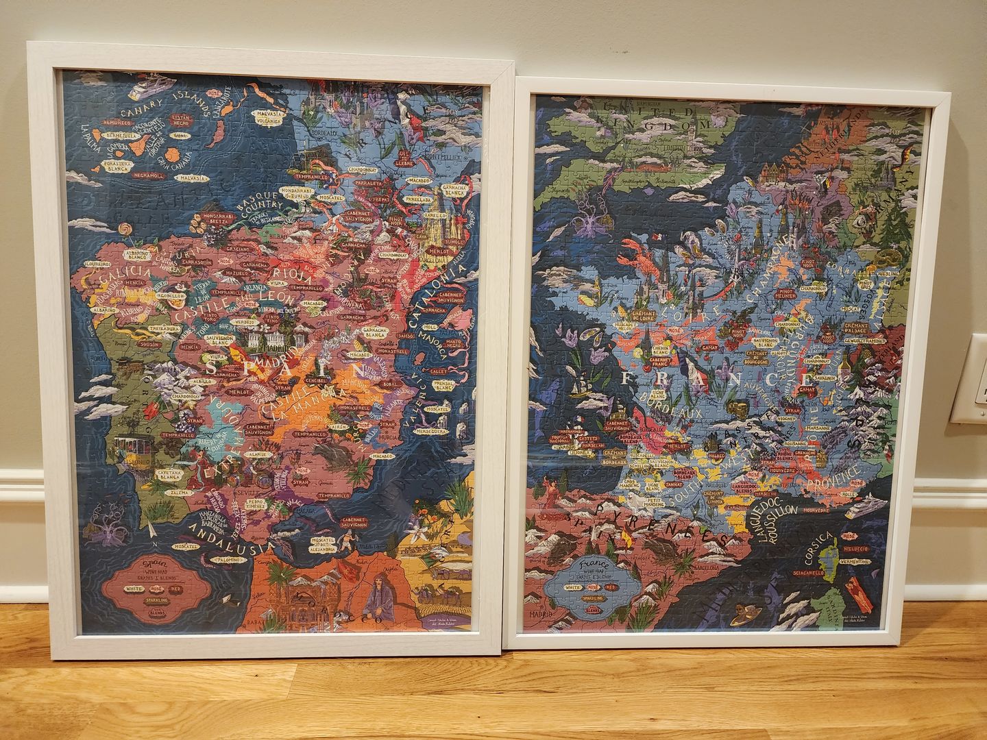 Customer photo review of Wine Puzzle - Italy