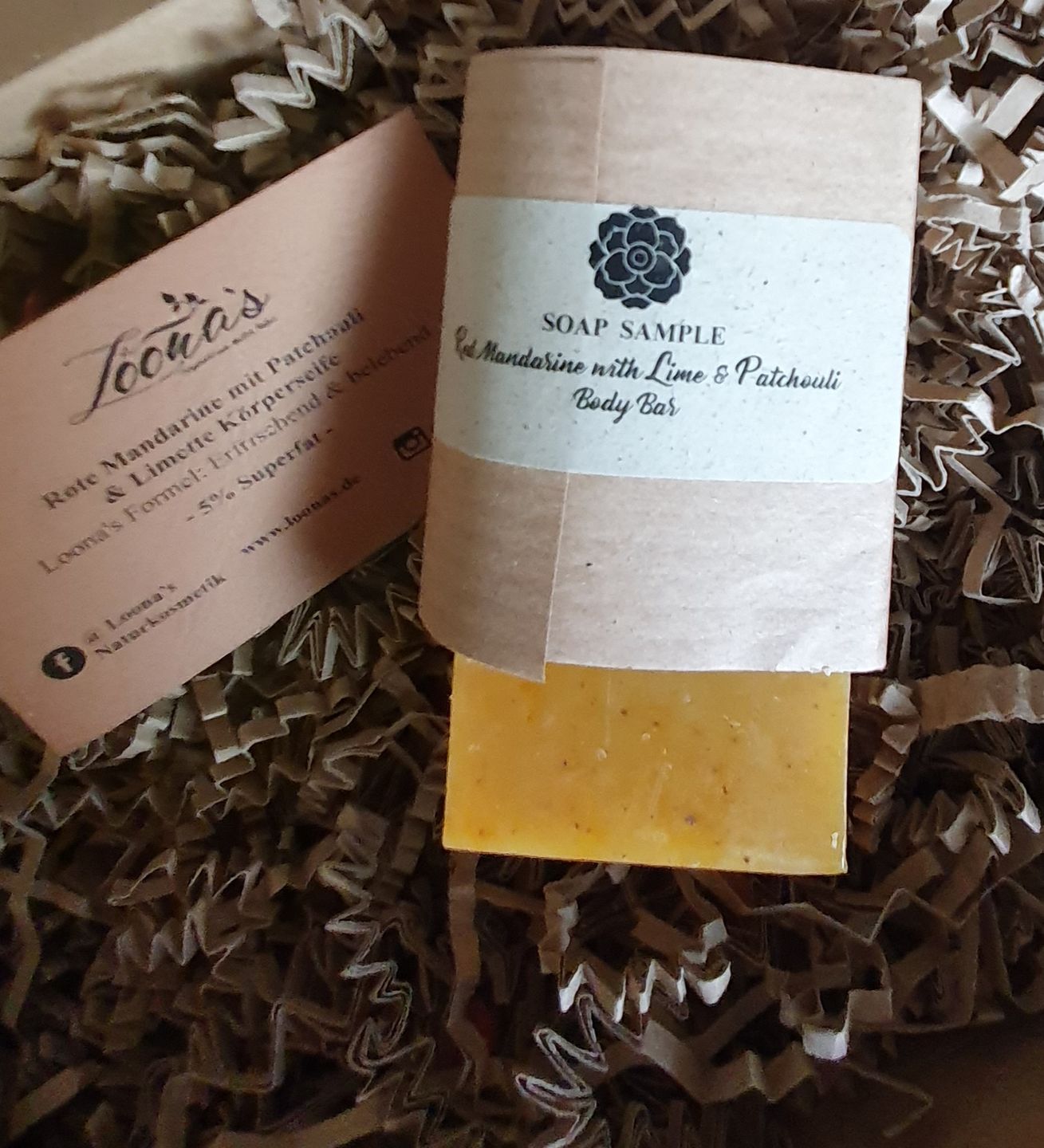Customer photo review of Rote Mandarine mit Patchouli & Limette (Erfrischend & mit sanftem Peeling-Effekt)