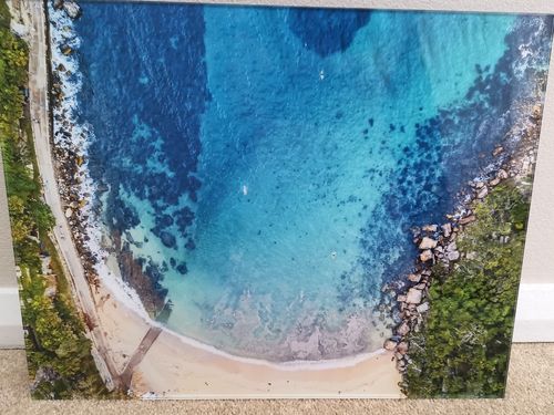 Customer photo review of Acrylic Mounting Panel - 35 x 45 cm