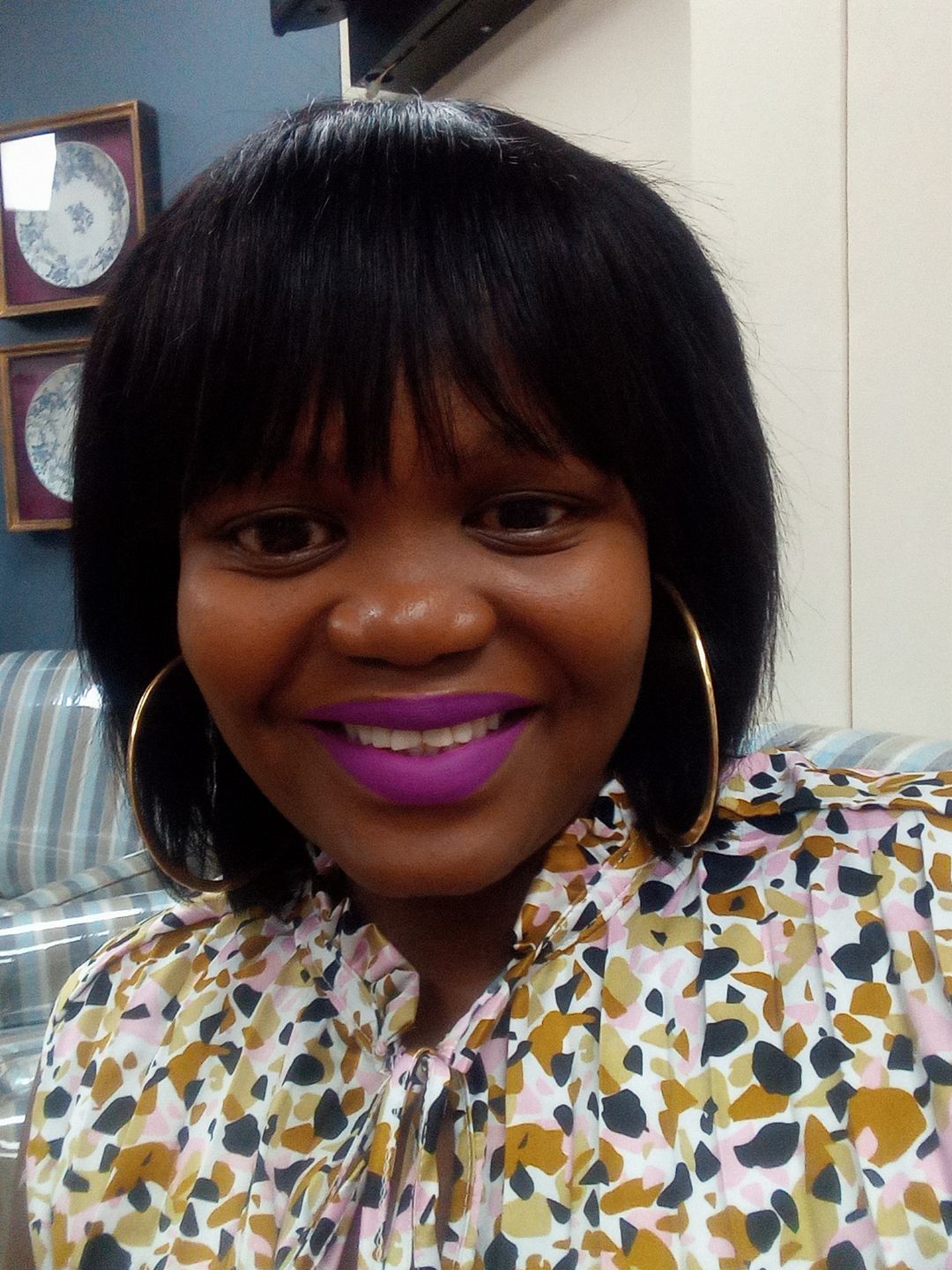 Customer photo review of Brazilian Fringe Bob - 8"