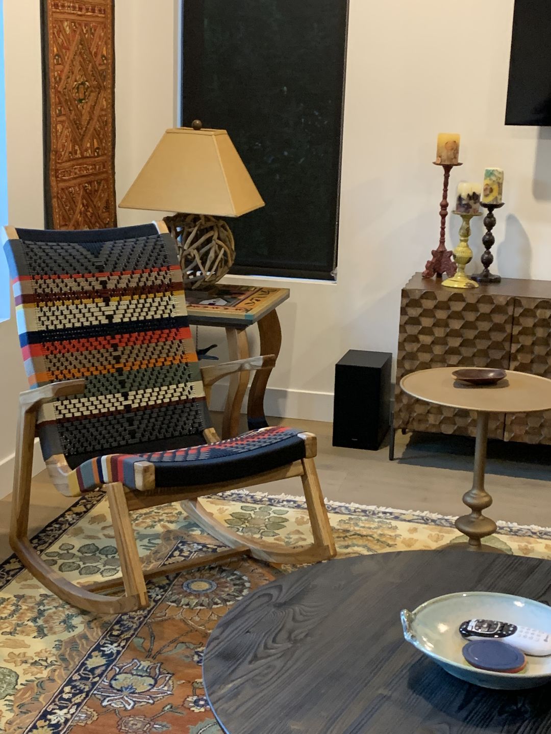 Customer photo review of Amador Rocking Chair | San Geronimo Pattern