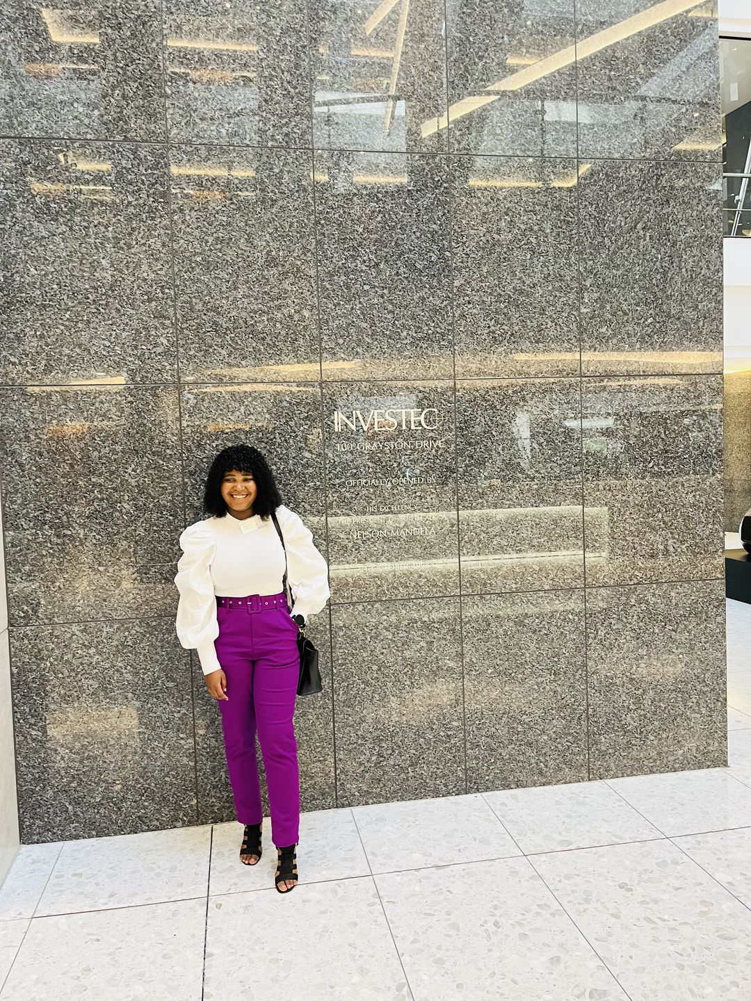 Customer photo review of Brazilian Kinky Curl Fringe - Gabby