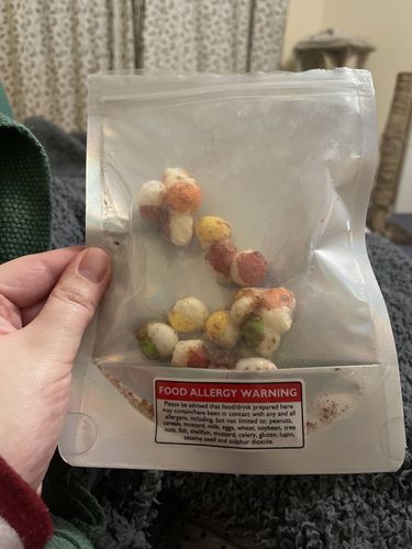 Customer photo review of Freeze Dried Chamoy Skittles