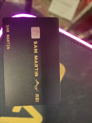 Customer photo review of The Engraven Card