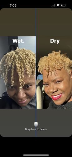 Customer photo review of C.R.E.A.M. Twist & Curl Cream™