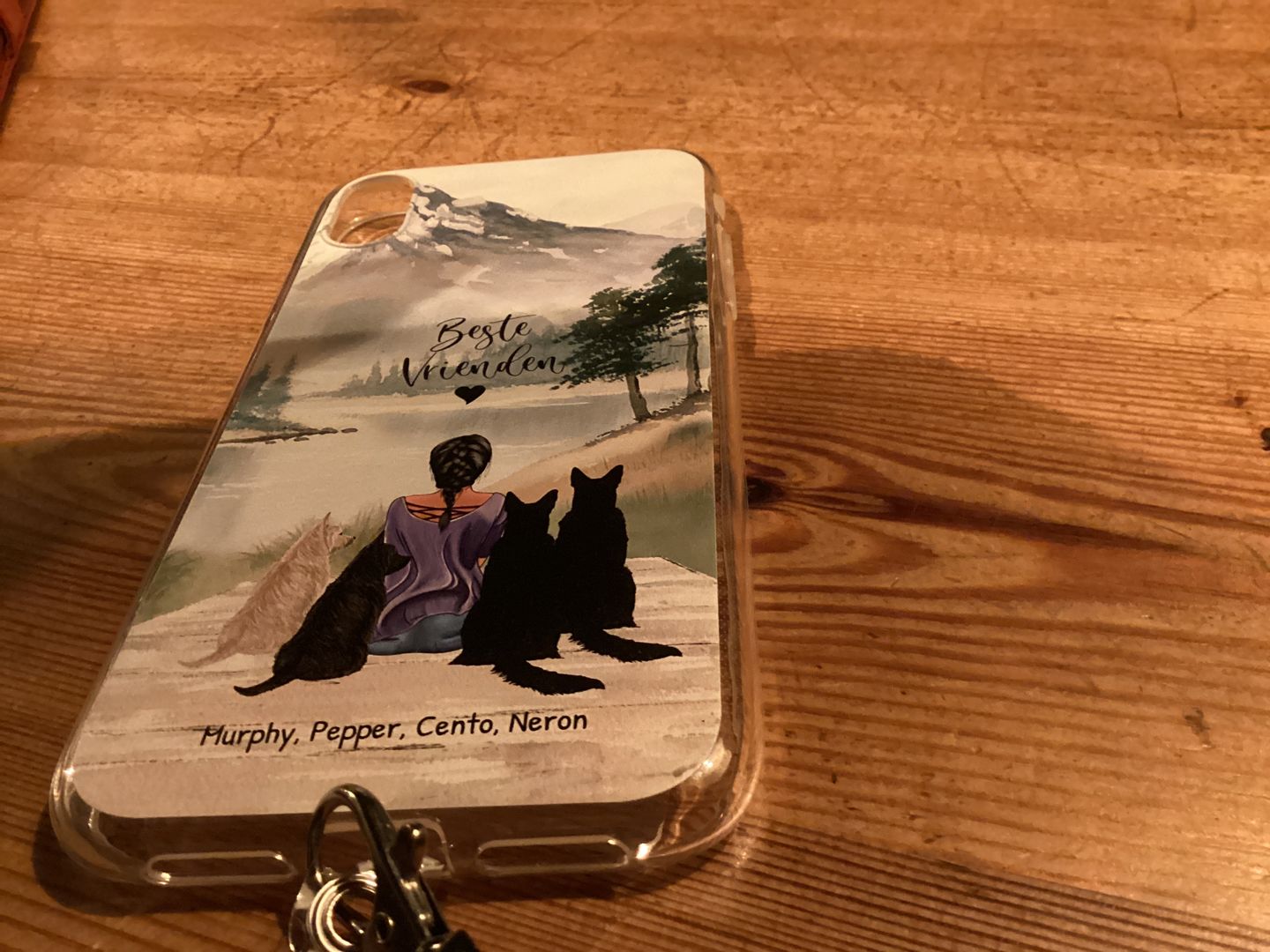Customer photo review of Onderweg met huisdier - Gepersonaliseerd Telefoonhoesje