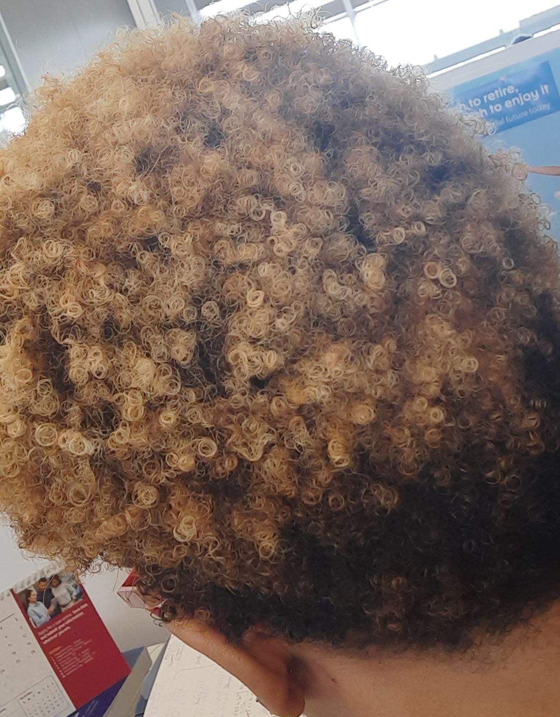 Customer photo review of POLISHED Hair & Scalp Oil