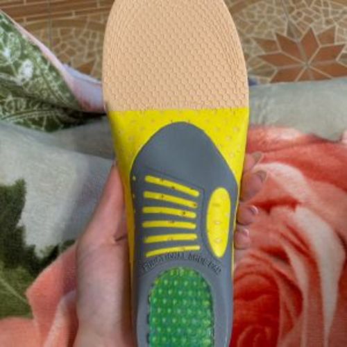 Customer photo review of Antifungal Odor Reducing Pro Shoe Insole