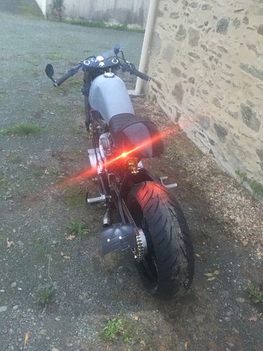 Customer photo review of Proton Two Highsider - Clignotants + Feux stop