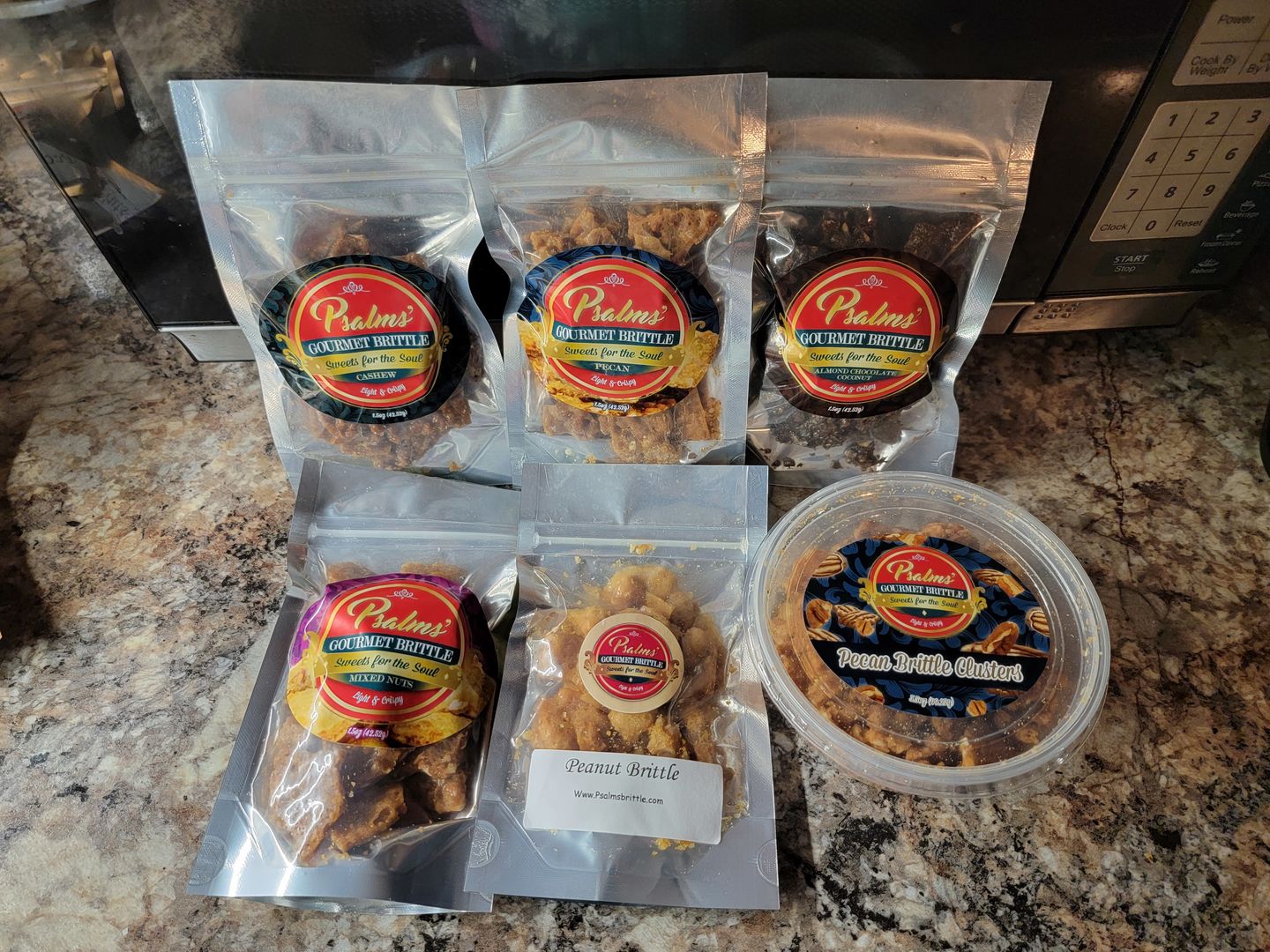 Customer photo review of Brittle Sample Pack