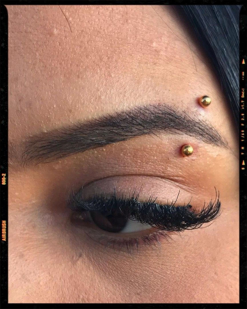 Customer photo review of Piercing Aftercare Swabs