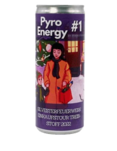 Customer photo review of Pyro Energy #1 2022 Silvester Einkaufstour Treibstoff Energydrink
