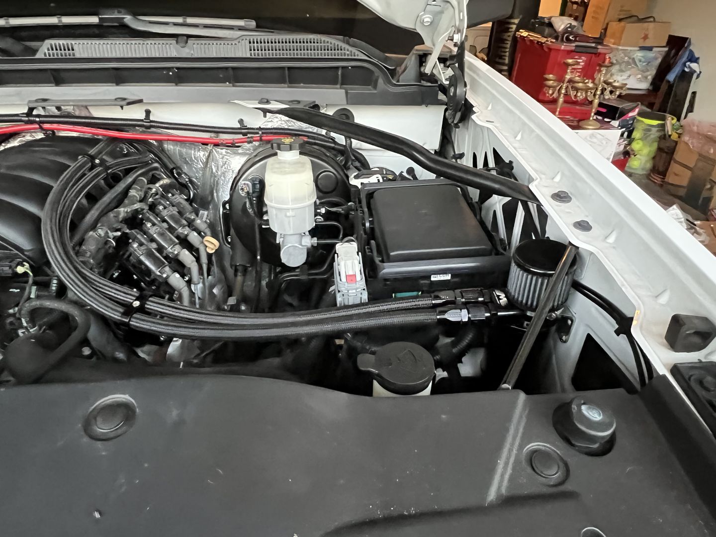 Customer photo review of Motion Raceworks Top Loader Billet Catch Can KIT 32-100K