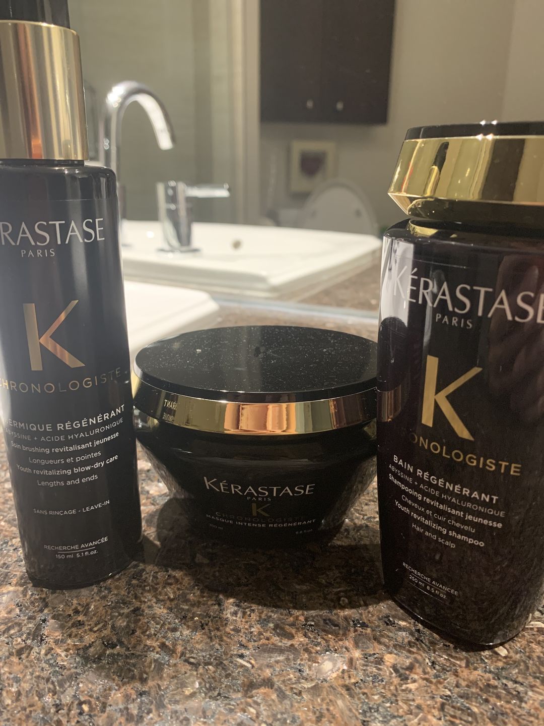 Customer photo review of Coffret Noël Kérastase - Chronologiste