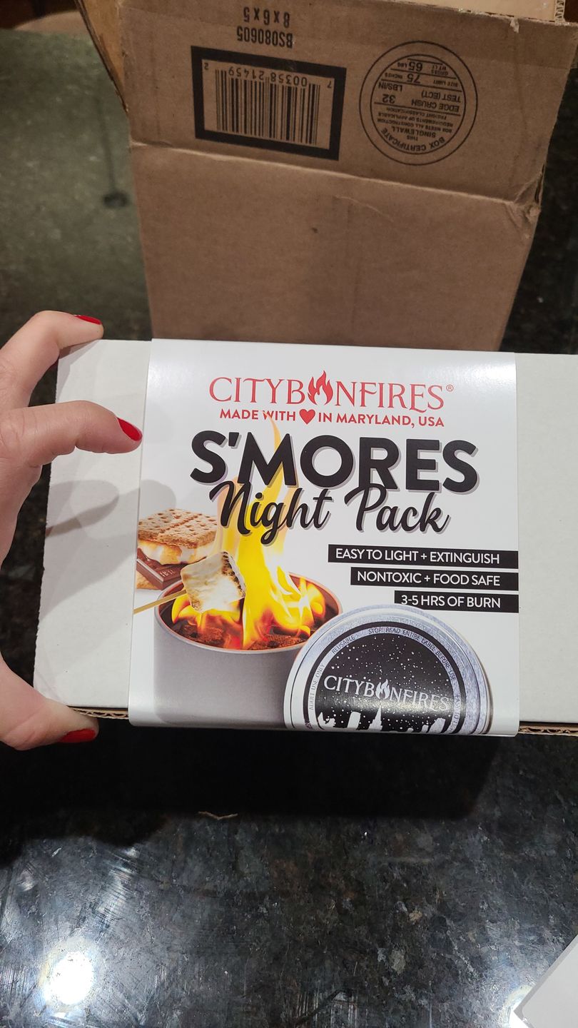 Customer photo review of S'mores Night Pack