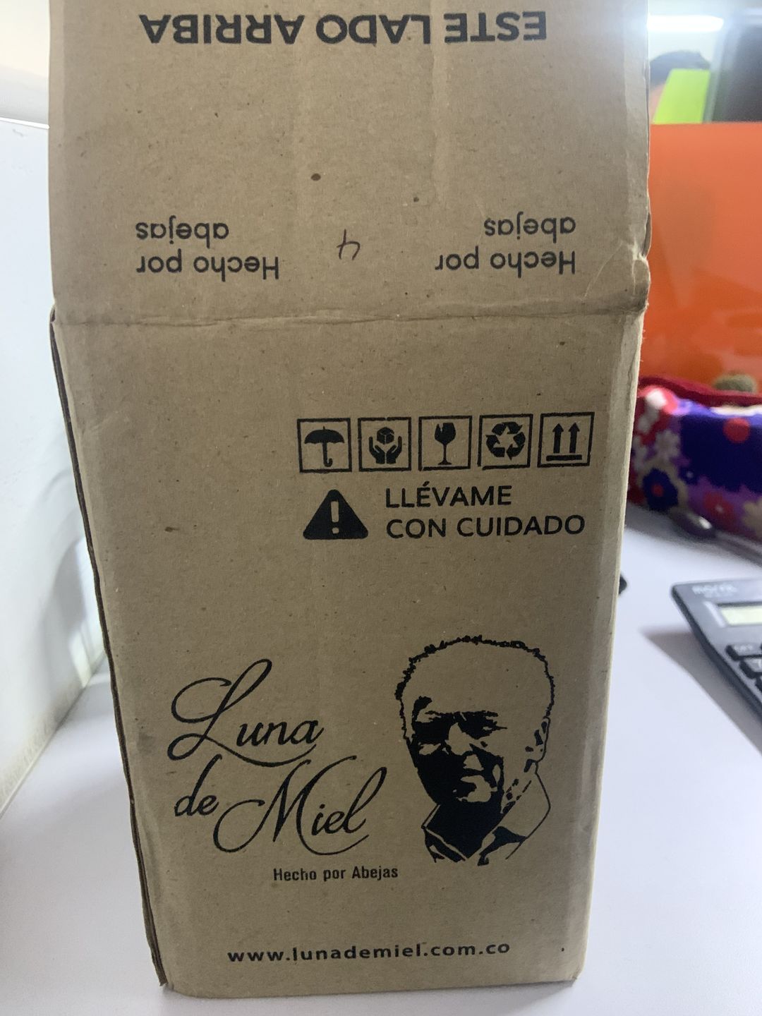 Customer photo review of Miel Multifloral Orgánica