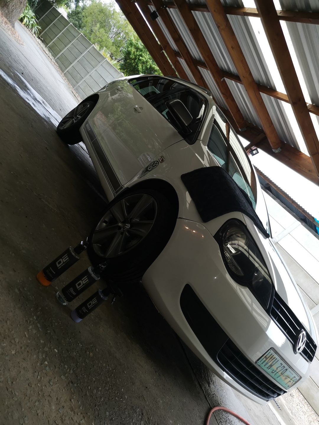 Customer photo review of Twisted Loop Drying Towel