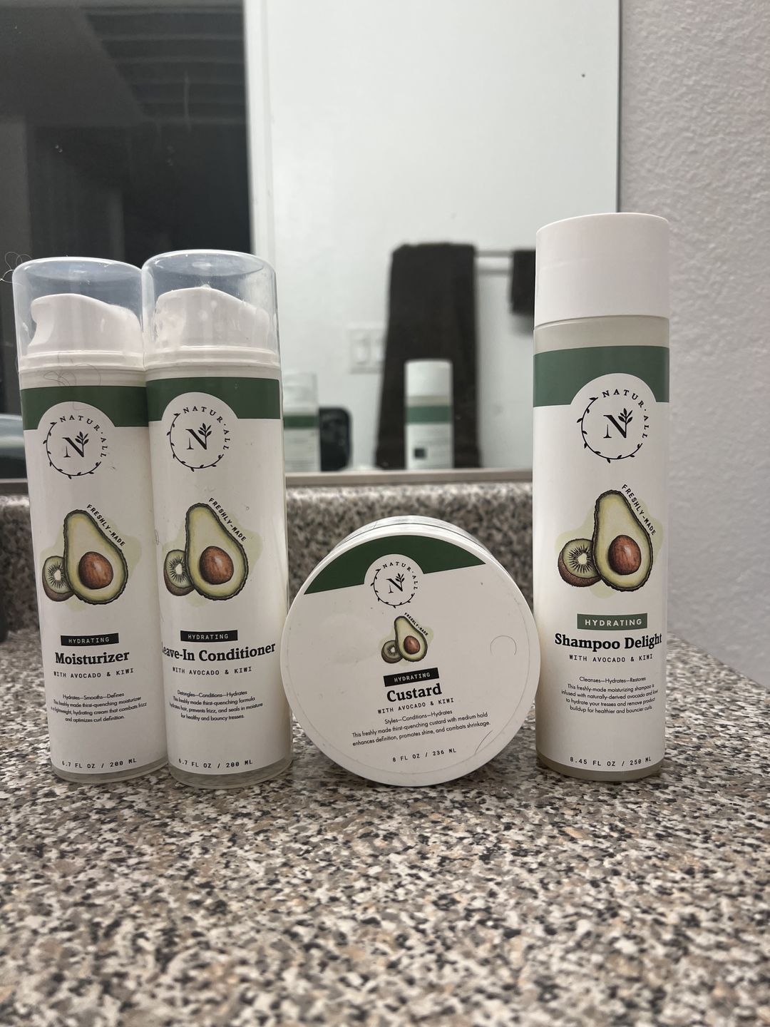 Customer photo review of Hydrating Custard