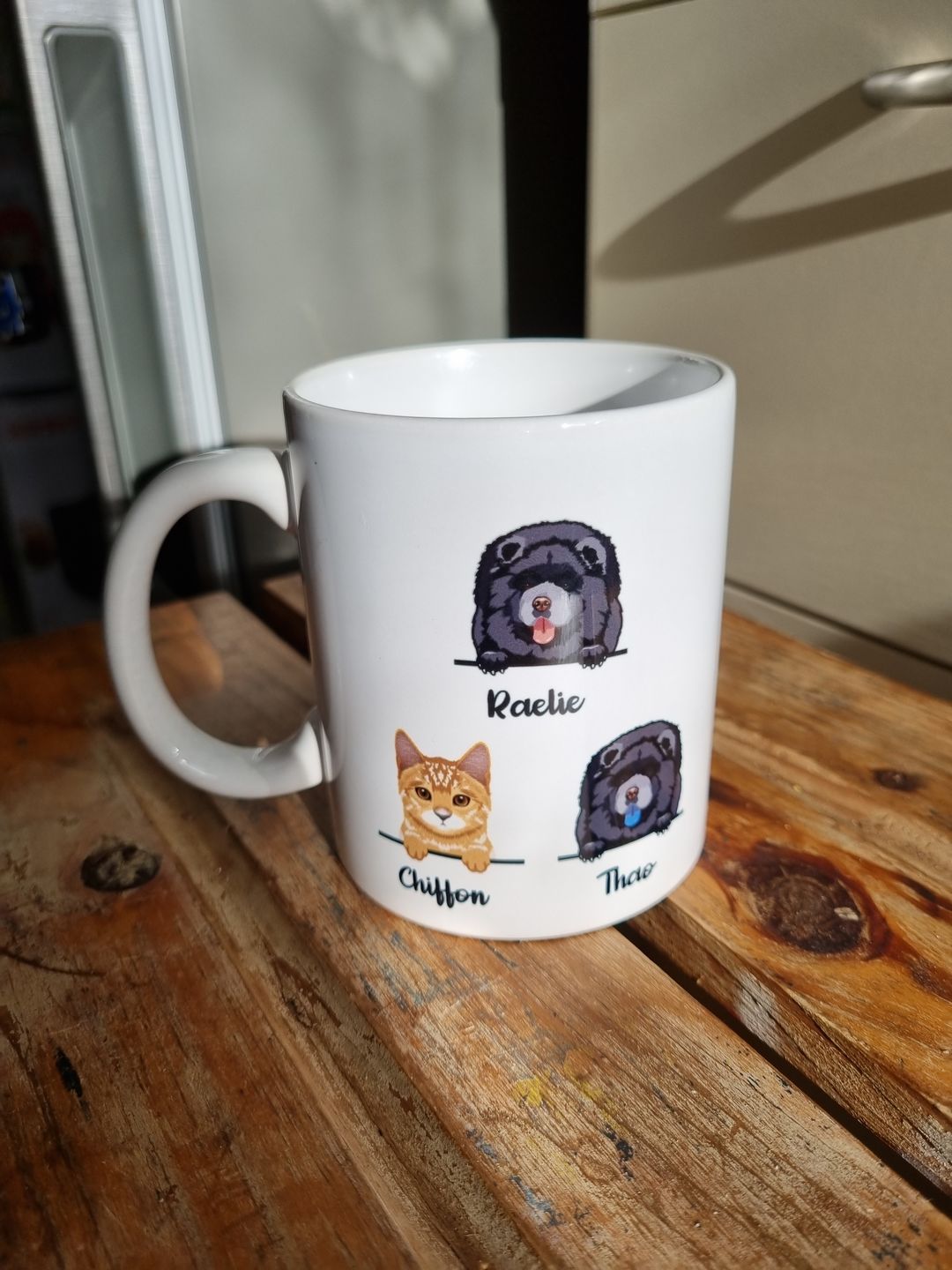 Customer photo review of Mon préféré - Mug personnalisé