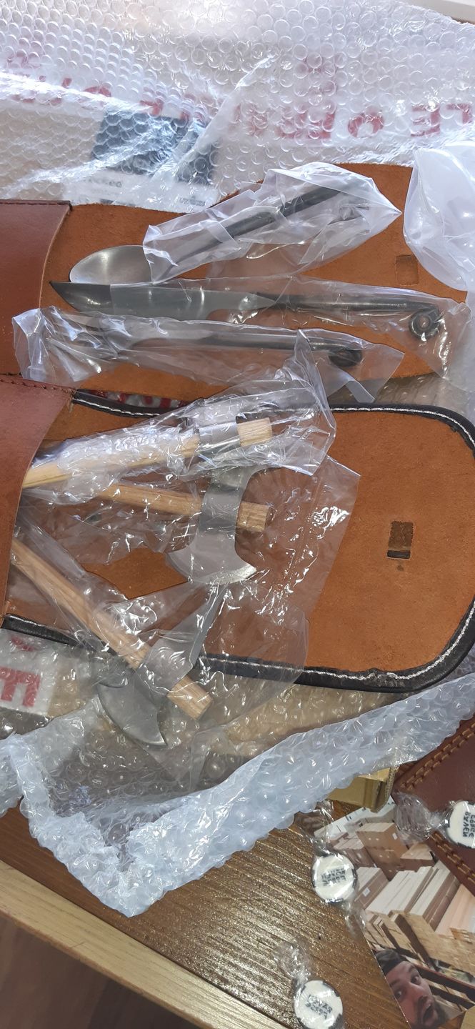Customer photo review of Curved Cutlery Set