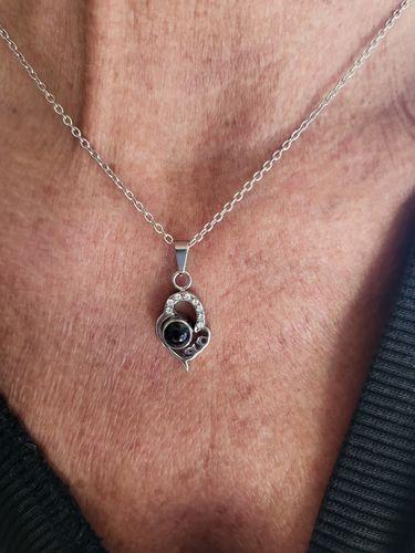 Customer photo review of Love-Kette mit Wunschfoto