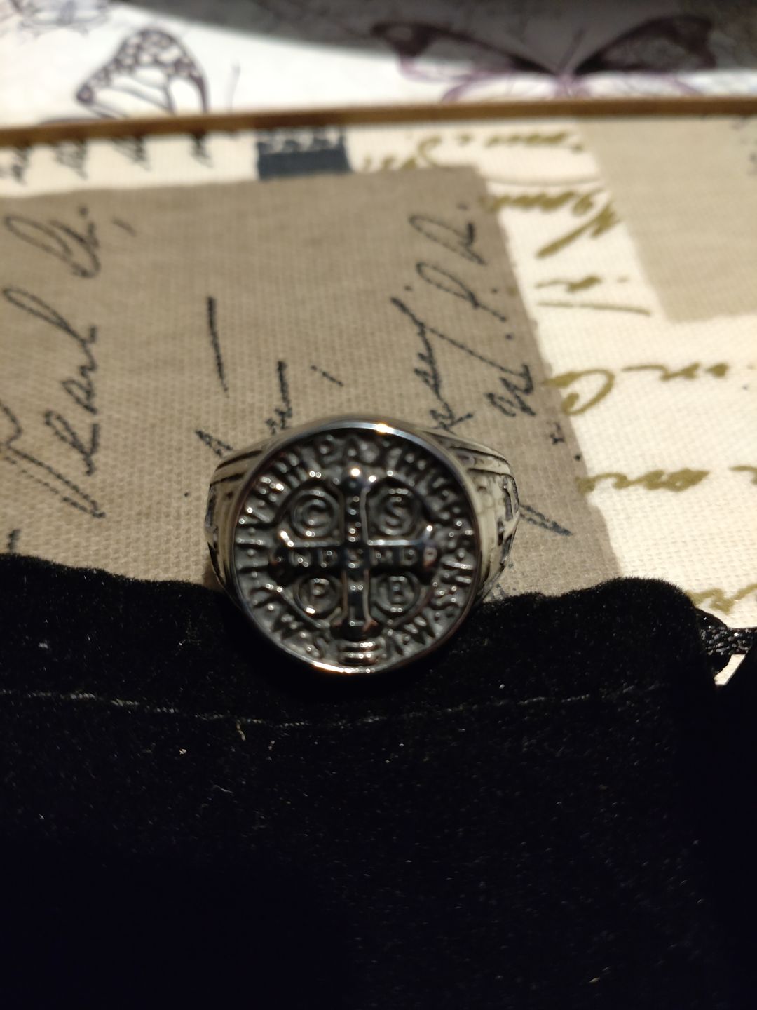 Customer photo review of ST. BENEDICT.