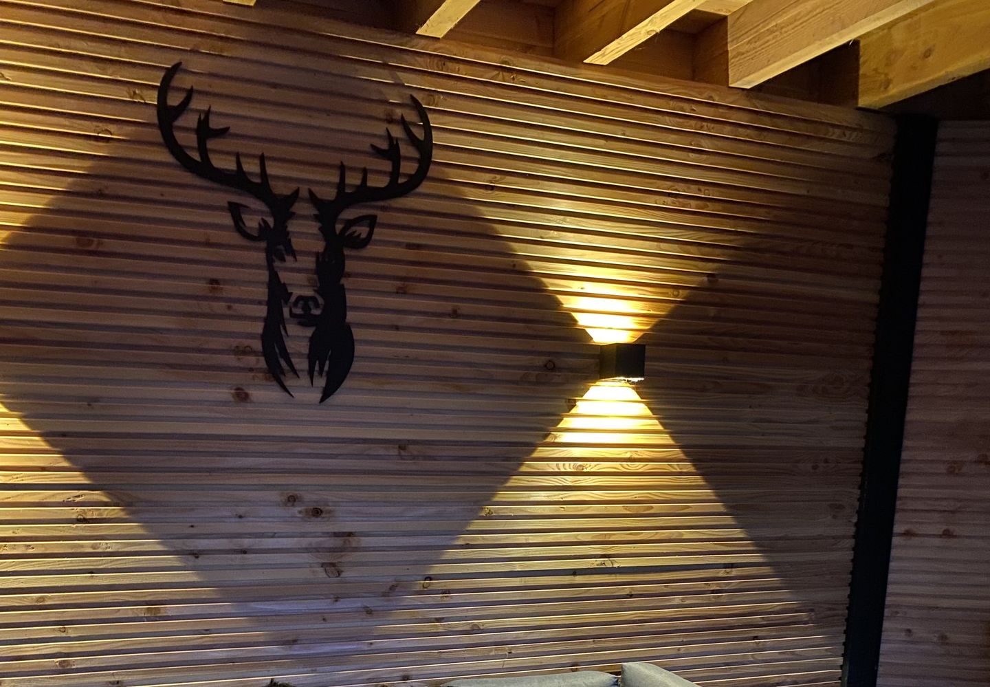 Customer photo review of Wanddecoratie dieren | Hert 2-delig