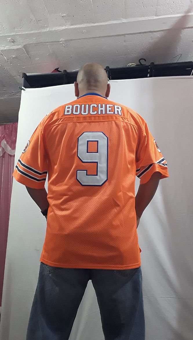Customer photo review of The Waterboy Adam Sandler 'Bobby Boucher' Football Jersey