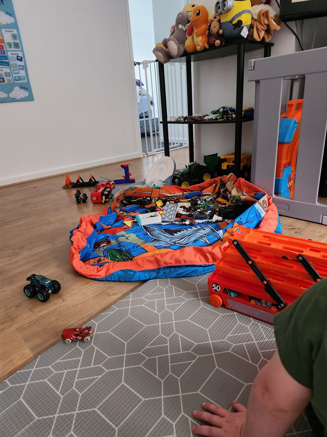 Customer photo review of Hot Wheels® Play Pouch