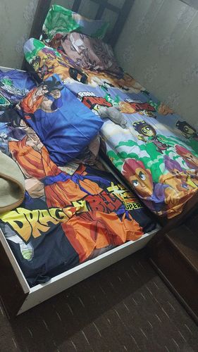 Customer photo review of Dragon Ball Z-Bed Sheet Set