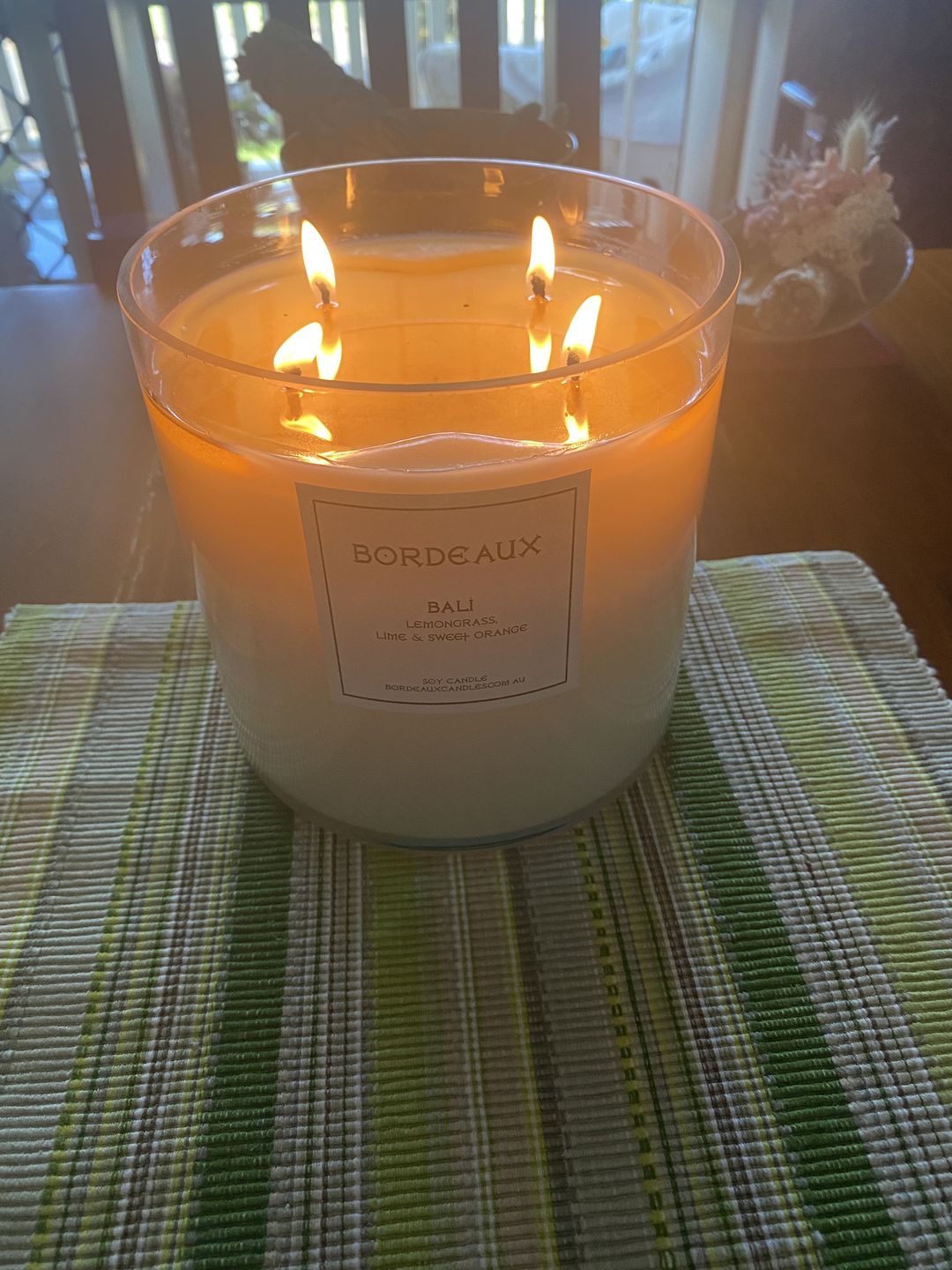 Customer photo review of Bali - Lemongrass, Lime & Sweet Orange