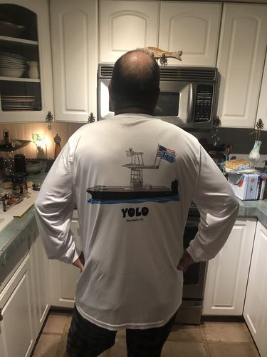 Customer photo review of Custom Bucket Stickers (5 Pack)