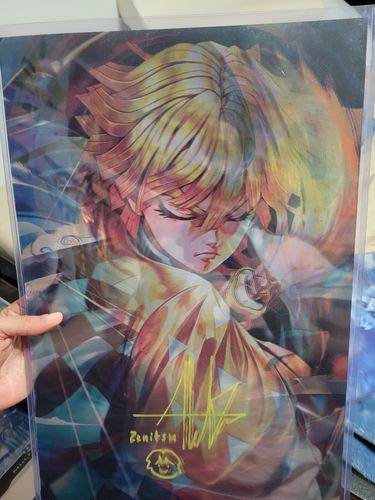 Customer photo review of 3D Triple Transition [The Three Slayers] Lenticular Print