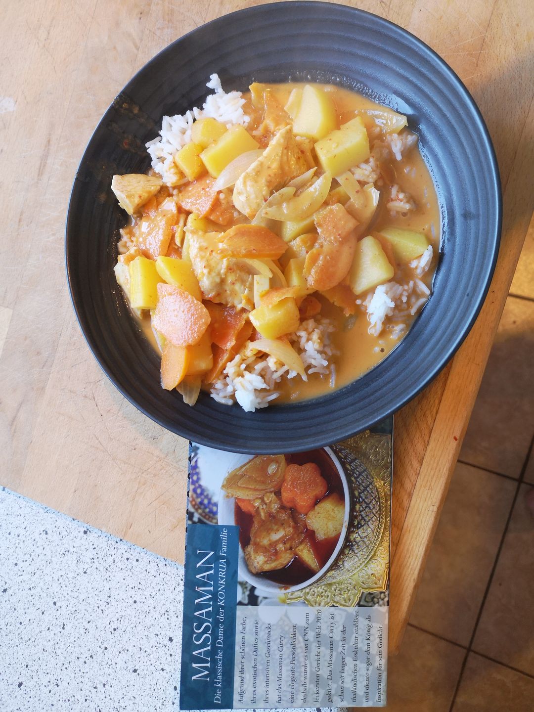 Customer photo review of Massaman Curry Sparpackung (für 3-4 Portionen)
